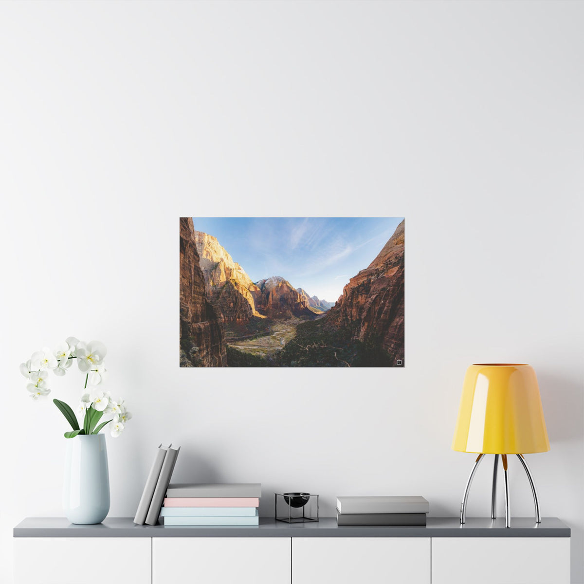 Angel's Landing at Zion National Park // 30" x 20" Poster Print
