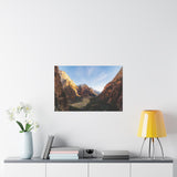 Angel's Landing at Zion National Park // 30" x 20" Poster Print