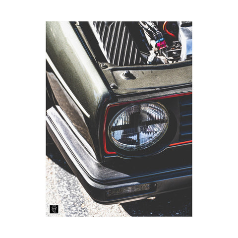 "In My Crosshairs" // VW GTI MkII // Poster Print