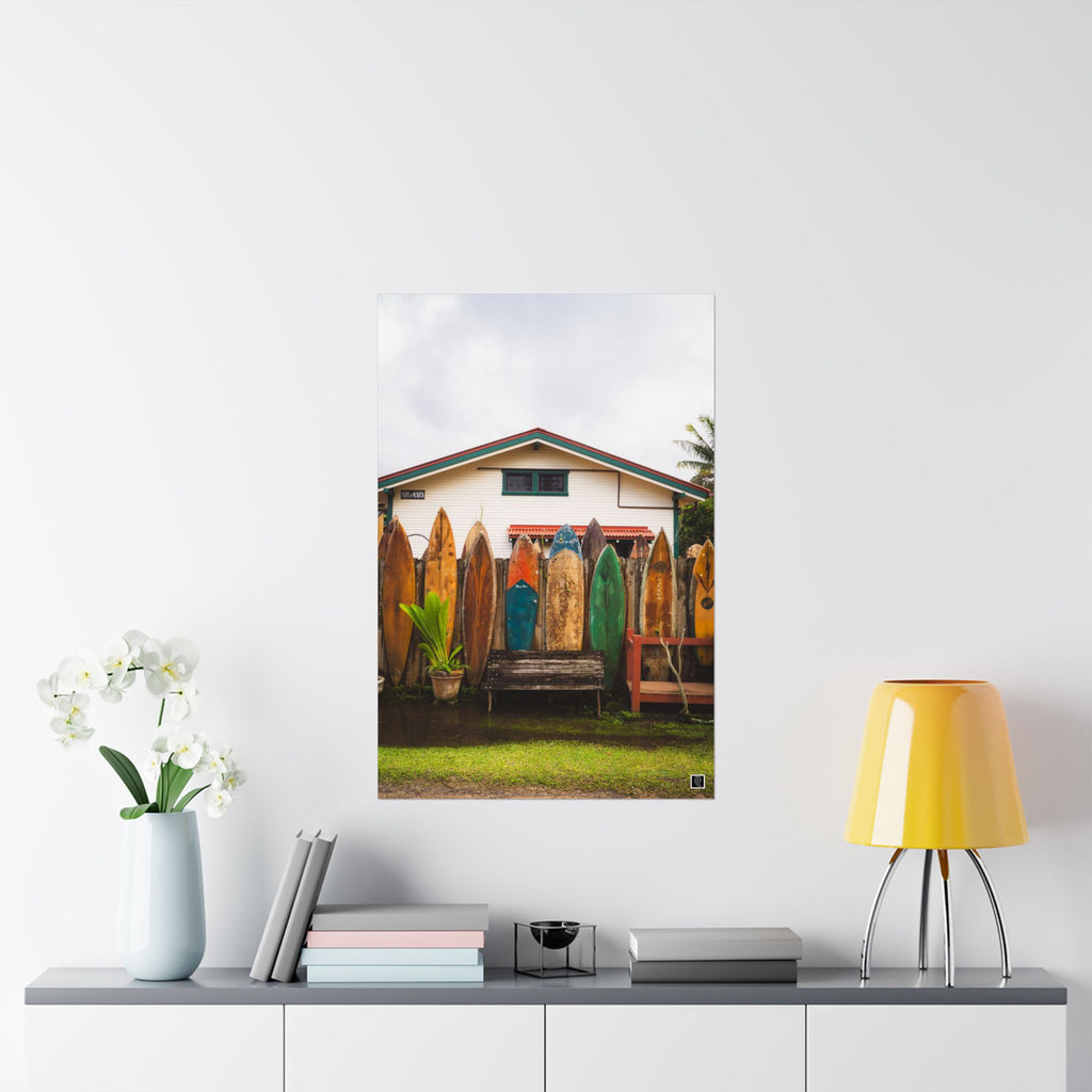Kauai Surf // Matte Poster Print