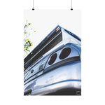 "Sonic Silver" // Nissan Skyline GTR (BCNR33) // Poster Print