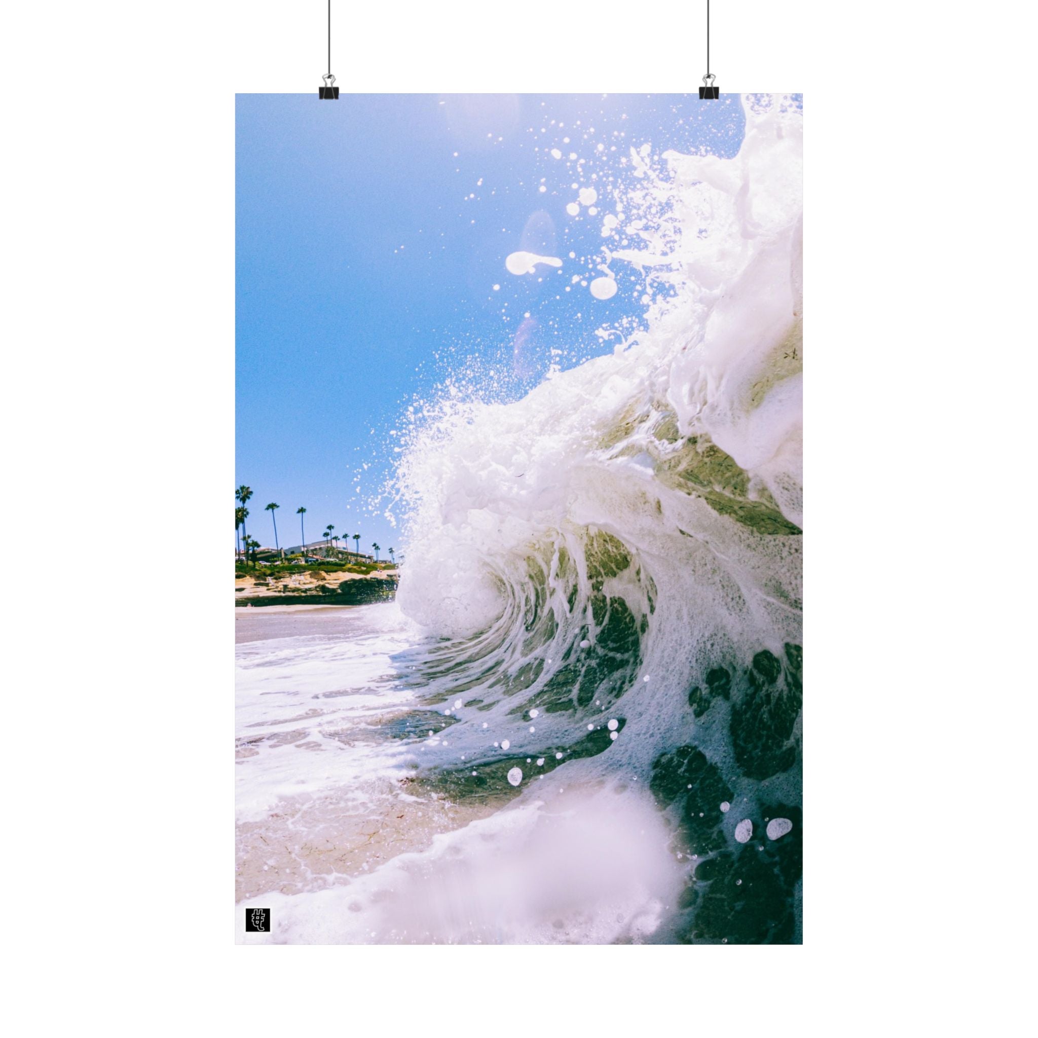 "Way of the Wave" // San Diego, CA // Poster Print