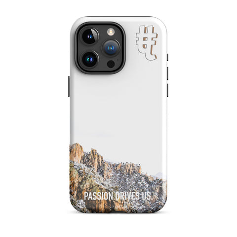 Snowy Mountains // iPhone Case (Various Models) // Wireless Charging Compatible