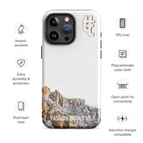 Snowy Mountains // iPhone Case (Various Models) // Wireless Charging Compatible