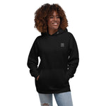 Embroidered Logo Hoodie // Men's & Women's // Black