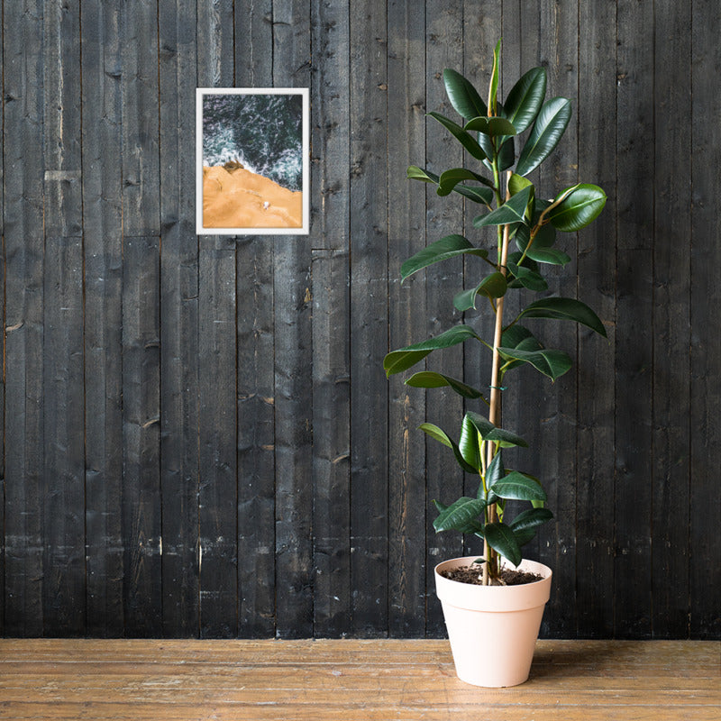 Relax // 12"x16" Poster // White Alder Frame
